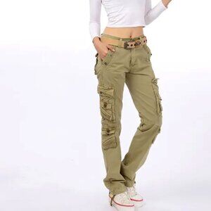 Cargo Pants Military Multi Pockets